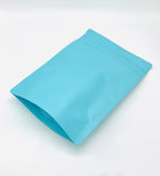 BLUE STAND-UP ZIPLOCK POUCHES